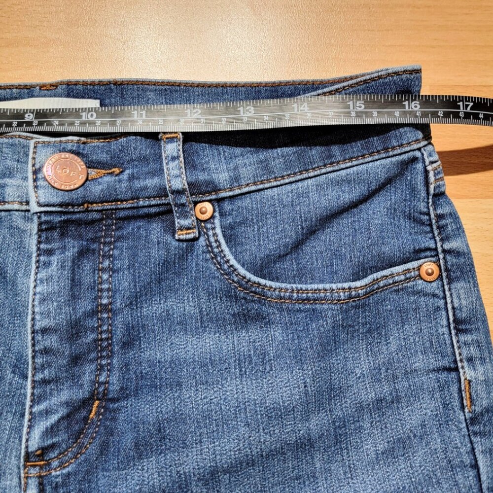Loft Distressed Skinny Jeans | Size: 8/29 - Picture 8 of 13